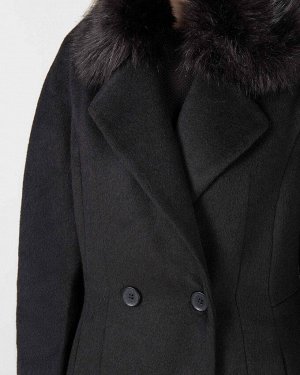 Пальто жен. (194006) черный,42