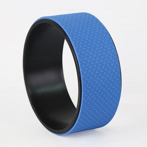 Колесо для йоги, цвет черный/синий