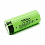 Аккумулятор / Аккумуляторная батарея NCR26650A 3.7V (5000mAh)