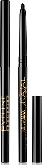 EVELINE 5112 - Автоматический карандаш для глаз MEGA MAX KAJIL - черный # §