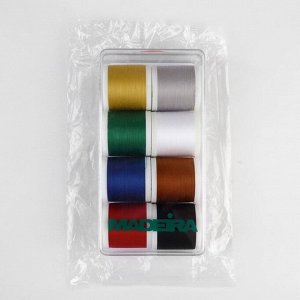Набор ниток «Универсальный», 400 м, 8 шт, цвет разноцветный