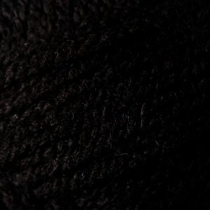 Пряжа "Shetland" 30% шерсть верджин, 70% акрил 220м/100гр (502 чёрный)