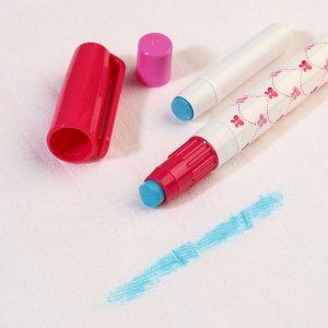 Клей-карандаш, водорастворимый, цвет голубой