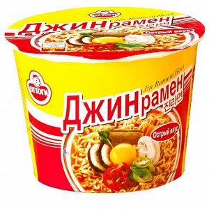 Лапша Джин рамен острый вкус Jin ramen (Hot) 110 гр