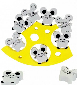 Игра "Мышиные качели" в жестяной коробочке серия "Baby Toys games"