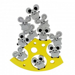 Игра "Мышиные качели" в жестяной коробочке серия "Baby Toys games"