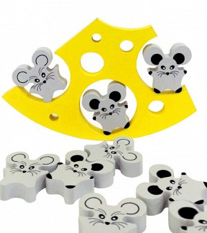 Игра "Мышиные качели" в жестяной коробочке серия "Baby Toys games"