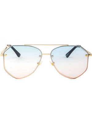 Солнцезащитные очки Keluona 28026 Голубой; золотистый