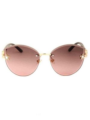 Солнцезащитные очки Keluona CF58076 Коричневые Розовые