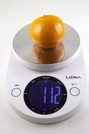 Весы Кухонные электронные с подсветкой LaDina до 5 кг