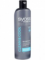 Шампунь Syoss Clean&amp;cool MEN 500мл.