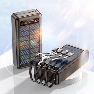 Внешний аккумулятор Power bank Solar energy 50000мАч