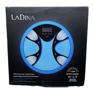 Умные весы напольные электронные LaDina круг
