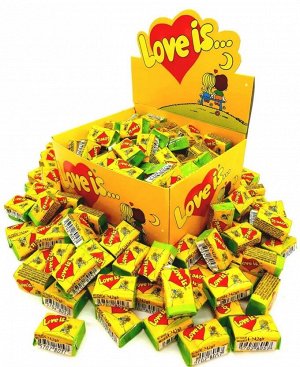Love is жевательная резинка Кокос и Ананас 100шт*4,2гр, шт