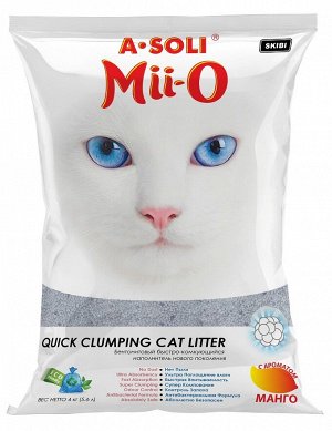 А-Соли Quick clumping Mango (Быстро-комкующийся) с ароматом Манго 4кг/5,6л *4
