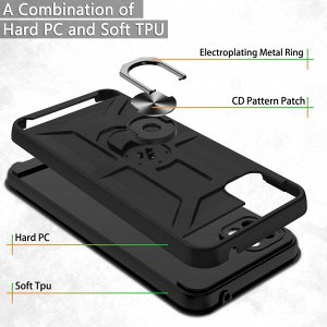 Чехол противоударный с защитой камеры на телефон iphone | Чехлы ...