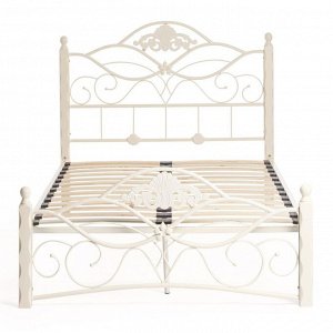 Кровать CANZONA Wood slat base , 120х200 см , Белый