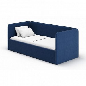 Кровать-диван Leonardo, боковина большая, 180х80 см, цвет синий