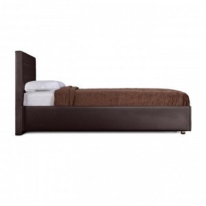 Кровать «Космопорт» с ПМ, 160х200 см, ортопедическое основание, цвет коричневый
