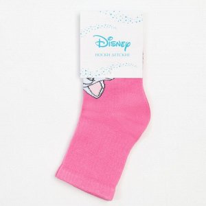 Носки для девочки «Коты Аристократы", DISNEY, 14-16 см, цвет розовый