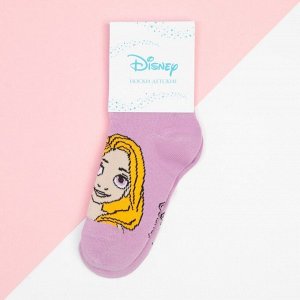 Носки для девочки «Рапунцель» Принцессы DISNEY, 14-16 см, фиолетовые