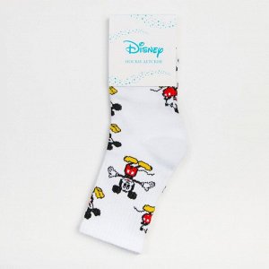 Носки для мальчика «Микки Маус», Disney, 16-18 см, цвет белый