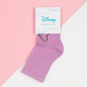 Носки для девочки «Дейзи», DISNEY, 16-18 см, цвет фиолетовый
