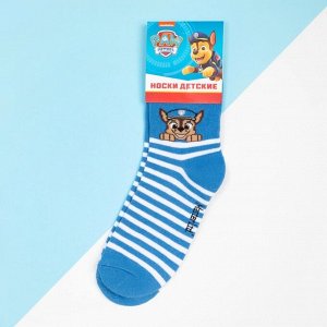 Носки PAW PATROL «Гончик», цвет синий, 16-18 см