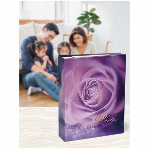 Фотоальбом 304 фото 10*15см, ArtSpace ""Purple rose"", ПП карман