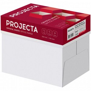 Бумага А4 для принтера PROJECTA, Марка А, 500л.