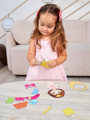Игра магнитная "Одевашки. Настя". Серия Магнитные истории