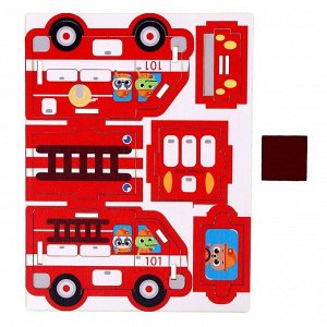 Сборная модель-машина «Пожарная», (П1003)