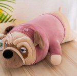Подушка-игрушка/Мягкая игрушка Мопс батон 45 см