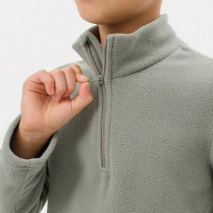 Джемпер флисовый детский MINAKU, оливковый
