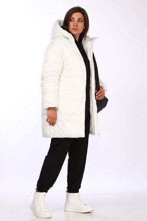Куртка Куртка LADY SECRET 6353 белый 
Состав: ПЭ-100%;
Сезон: Осень-Зима
Рост: 164

Удлиненная, стеганная, куртка с капюшоном, в стиле Oversize. Застежка на молнию. Рукав на спущенной пройме, с потай