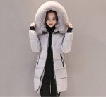 Кардиган с капюшоном с капюшоном и опушкой из искуственного меха