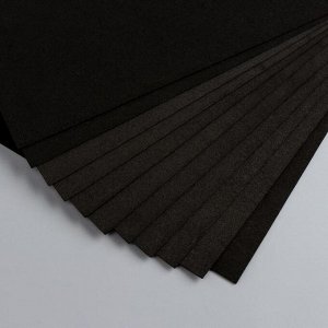 ASTRA Фоамиран 1 мм, 20х30 см (набор 10 листов) BK040 чёрный