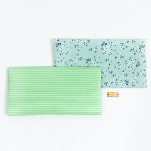 Набор ткани пэчворк «Зеленая лагуна», 50 х 50 см