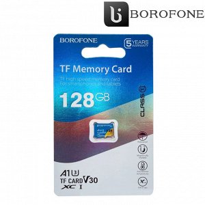 Карта памяти Borofone TF Memory Card / CLASS 10 / 128 Gb