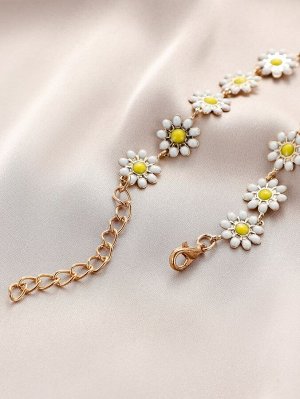 Ожерелье с цветком