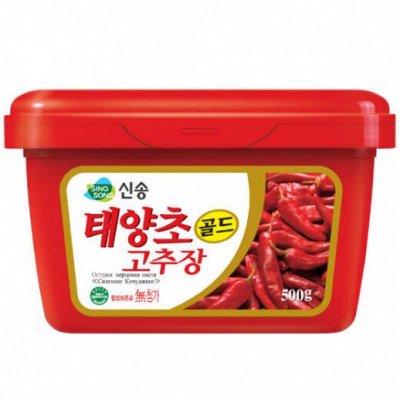 Продукты питания от известных производителей Южной Кореи — Соево-перцовая паста