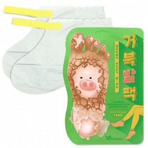 Elizavecca Отшелушивающие пилинг-носочки для очищения и смягчения кожи стоп Witch Piggy Hell-Pore Turtle's Foot Pack, 1пара(40гр)