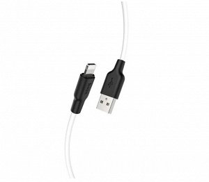 Силиконовый USB кабель HOCO X21 for Lightning