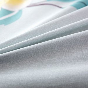 Viva home textile Комплект постельного белья Делюкс Сатин на резинке LR373