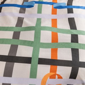 Viva home textile Комплект постельного белья Делюкс Сатин на резинке LR428