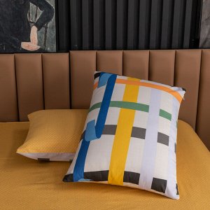 Viva home textile Комплект постельного белья Делюкс Сатин на резинке LR428