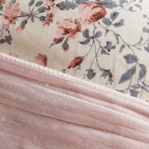 Viva home textile Комплект постельного белья Делюкс Сатин на резинке LR434