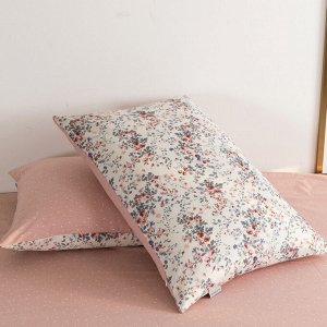 Viva home textile Комплект постельного белья Делюкс Сатин на резинке LR434