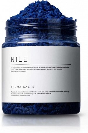 NILE Aroma Salts Lavender&Bergamot - натуральная морская соль с ароматом лаванды и бергамота