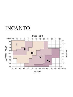 INCANTO Velvet Slim леггинсы женс. из микрофибры 200 den